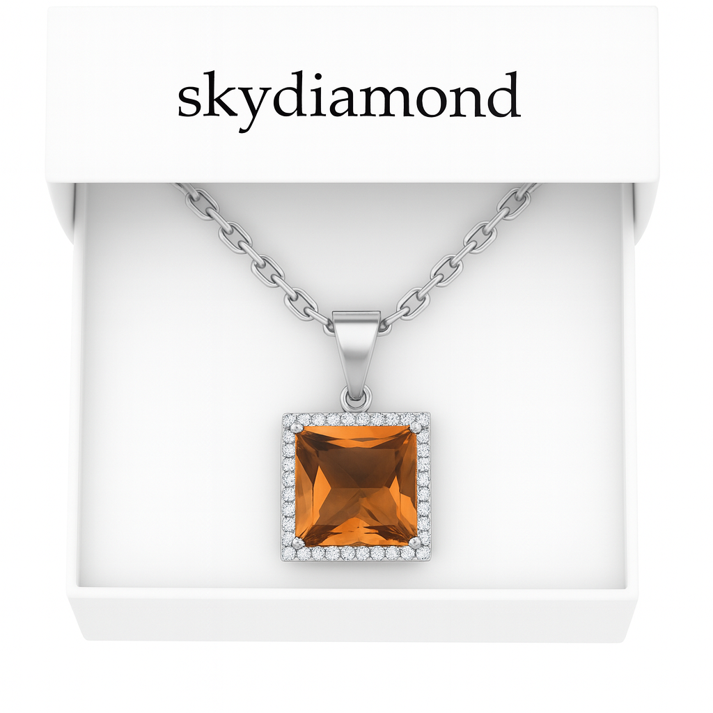 Elegantes Collier mit 4.16 ct Zultanit – Funkelnde Schönheit aus 925er Silber & 18K Gold