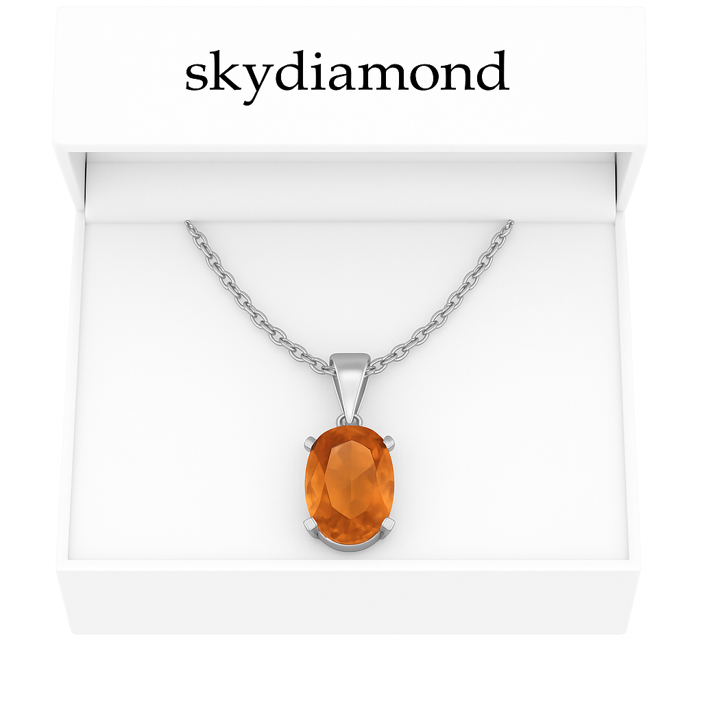 Schmücken Sie sich mit Stil – 3.5 ct Zultanit Collier in 925er Silber und 18K Gold