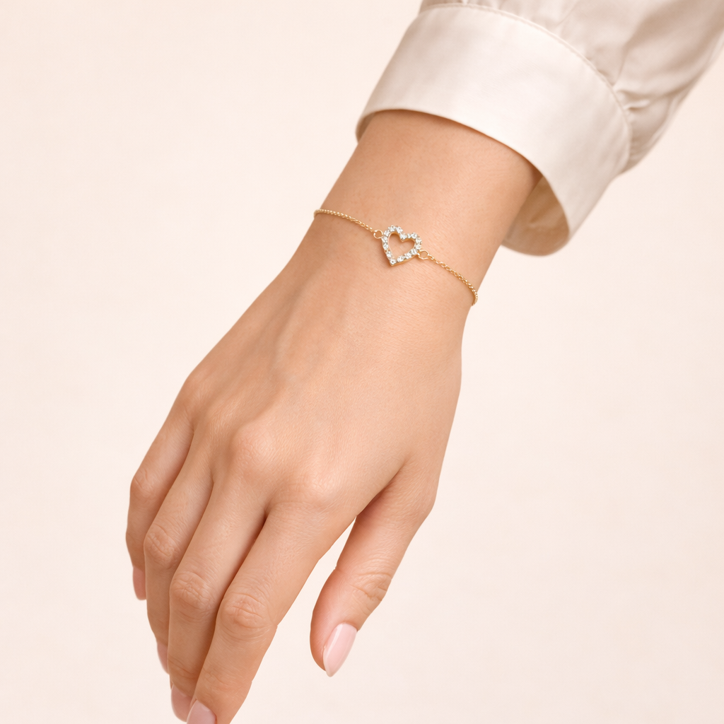R.Bottega Armband Herz
